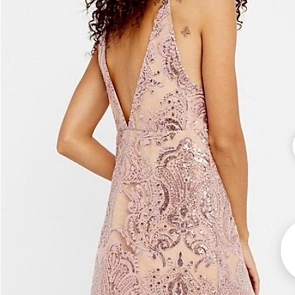 Free People Night Shimmer dress in size 6- perfect for holidays ! - Picture 8 of 8